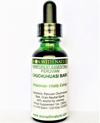 Chuchuhuasi Bark Extract.  Peruvian Energy/Skeletal Support. Buy 3 Get 1 Free. Free Shipping.