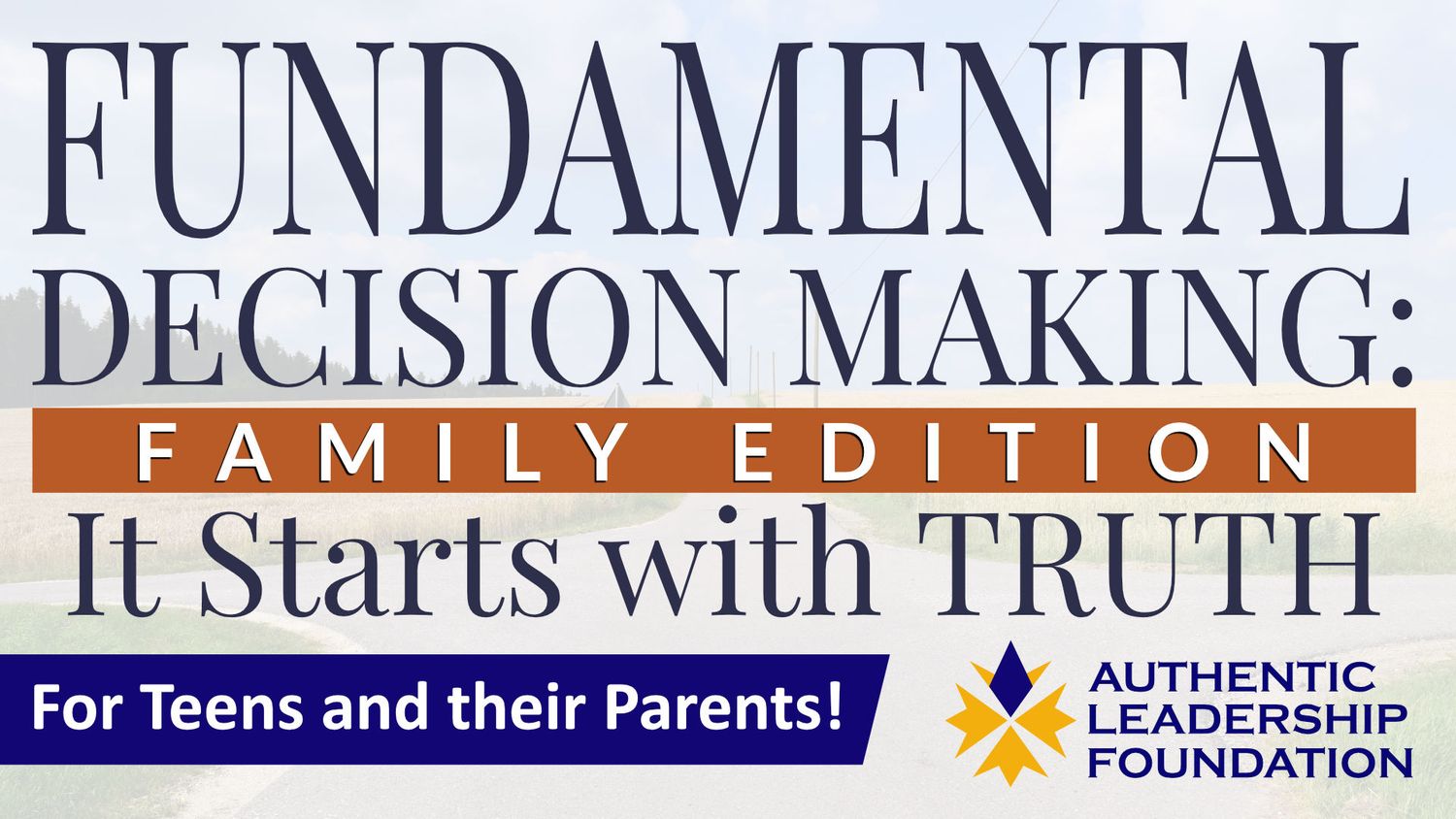 Fundamental Decision Making: FAMILY EDITION