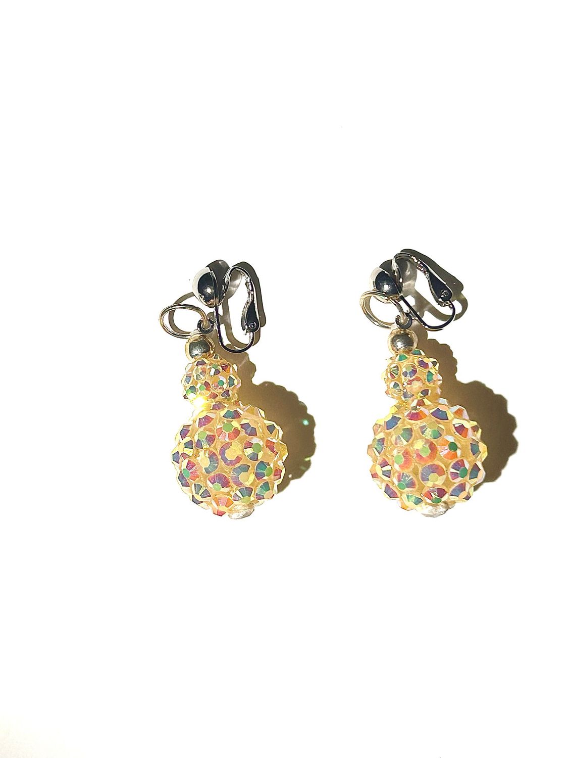 On Of A Kind Cream Pearl Bling Clip on
