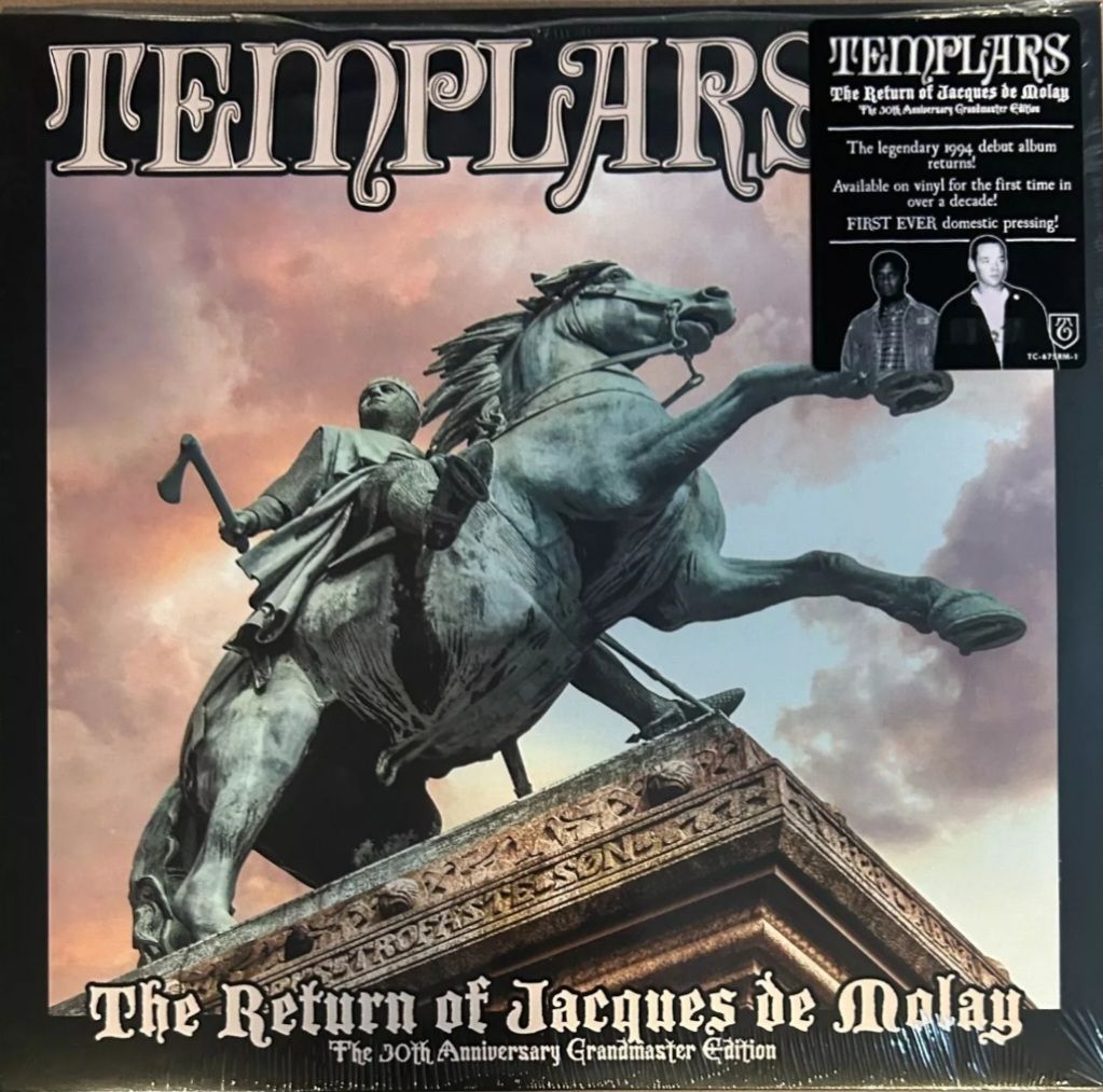 THE TEMPLARS - &quot;The Return Of Jaques De Molay&quot; LP (Black Vinyl)