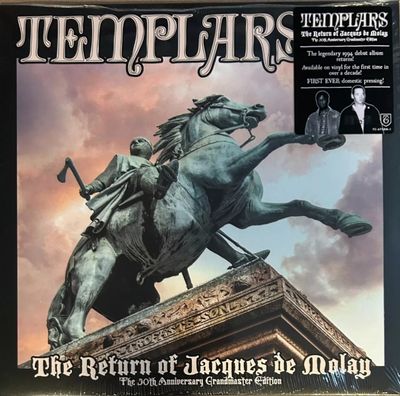 THE TEMPLARS - &quot;The Return Of Jaques De Molay&quot; LP (Black Vinyl)
