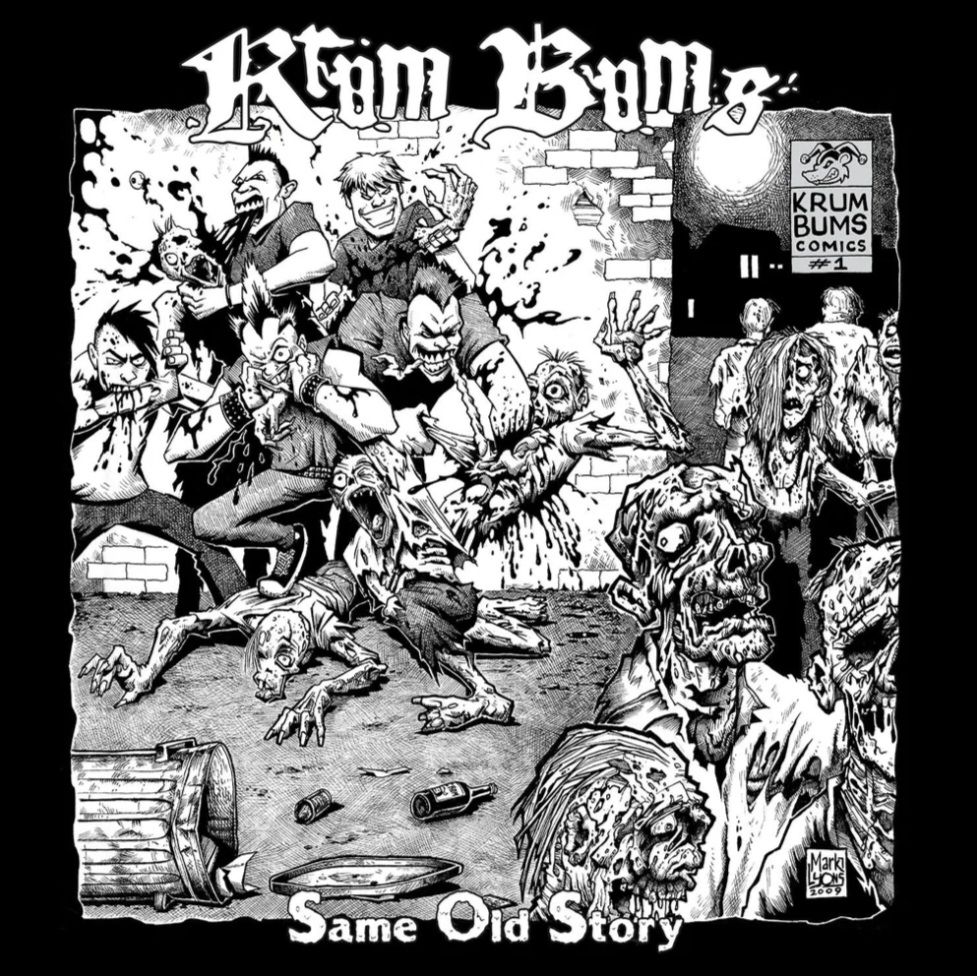 KRUM BUMS - &quot;Same Old Story&quot; 12&quot; EP (COLOURED VINYL)