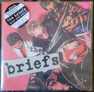 The Briefs - &quot;Poor And Weird&quot; 7&quot; single (PINK VINYL) 25th anniversary edition. 
