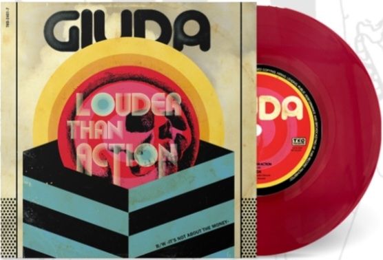 Giuda &quot;Louder Than Action&quot; 7&quot; - ( PINK VINYL ) - LIMITED TO 300 COPIES!!