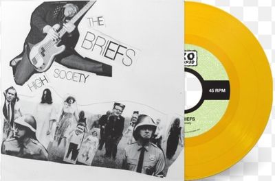 The Briefs &quot;High Society&quot; 7&quot; single (YELLOW VINYL)