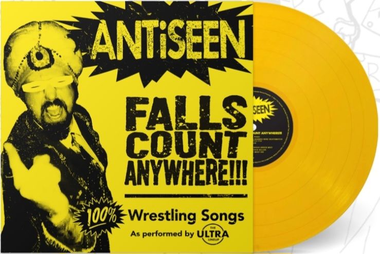 ANTISEEN - &quot;Falls Count Anywhere&quot; LP (YELLOW VINYL)
