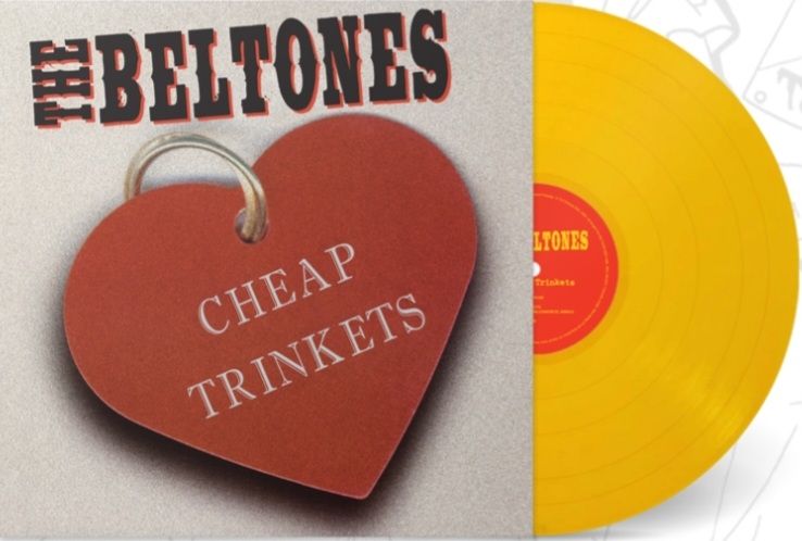 THE BELTONES - &quot;Cheap Trinkets&quot; LP (YELLOW VINYL)