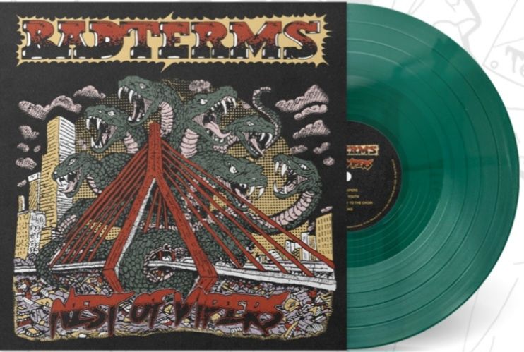 BADTERMS - "Nest Of Vipers" LP (GREEN VINYL)