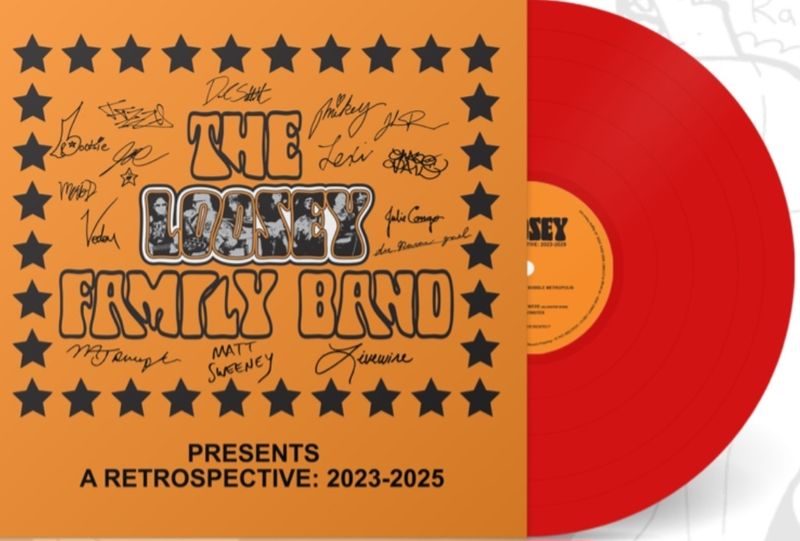 LOOSEY - "A Retrospective: 2023 -2025" LP + Poster (RED VINYL)