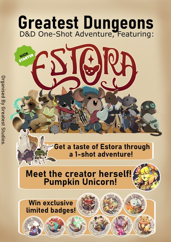 Greatest Dungeons , Featuring Estora!