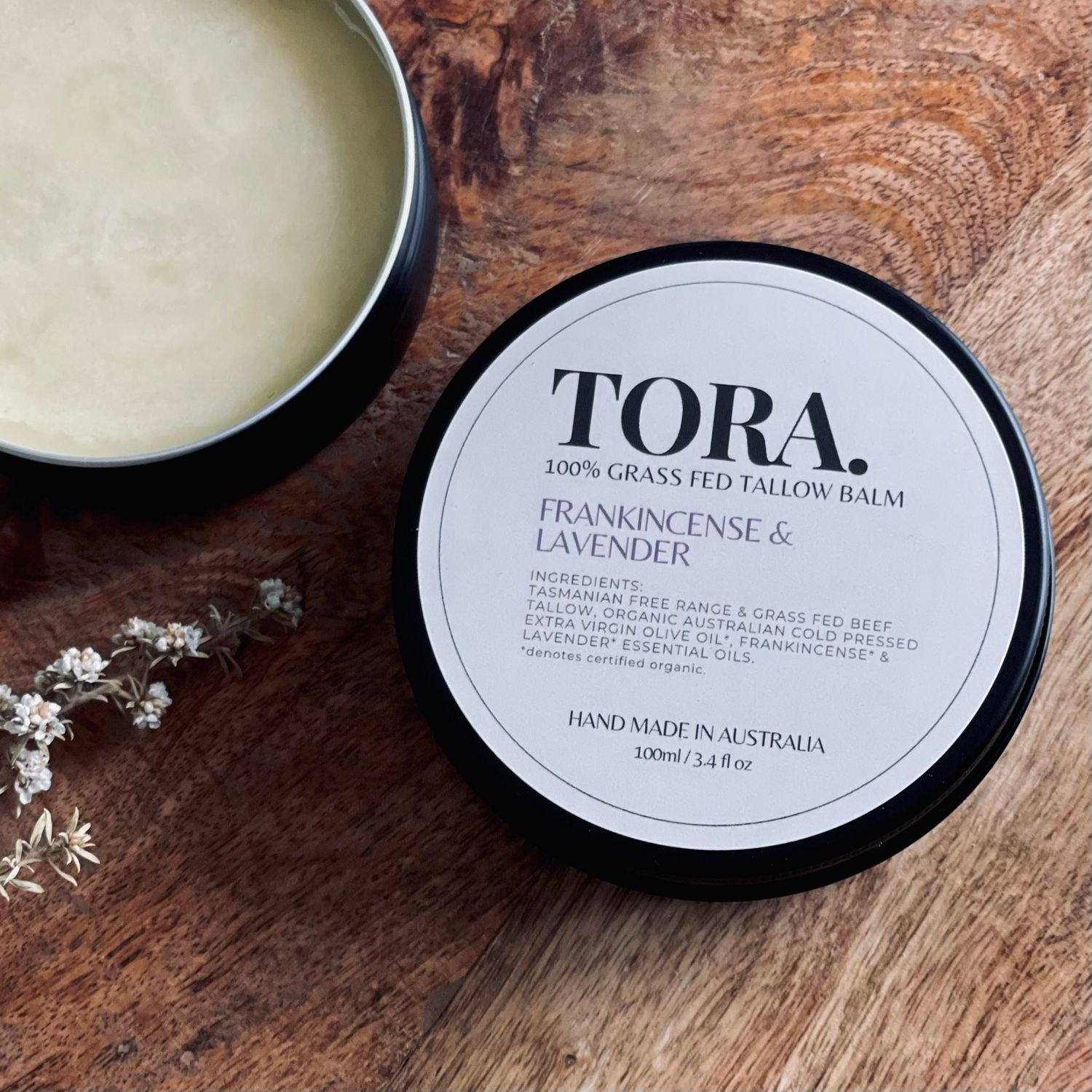 TALLOW BALM - Frankincense &amp; Lavender 100ml