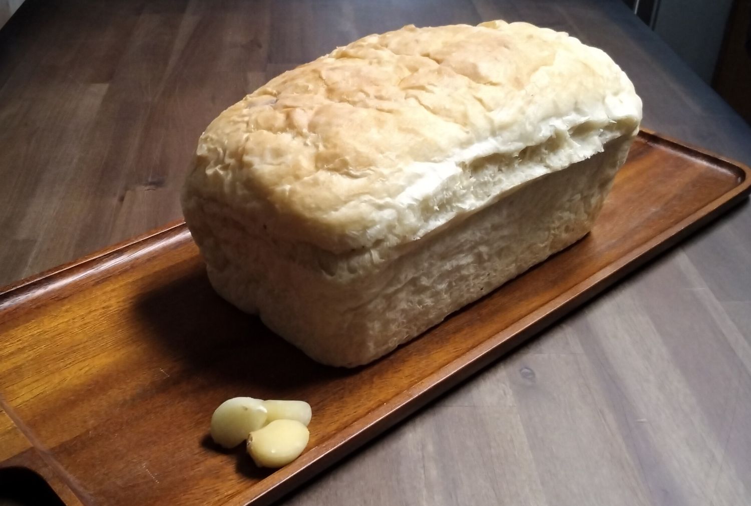Lg Roasted garlic bread