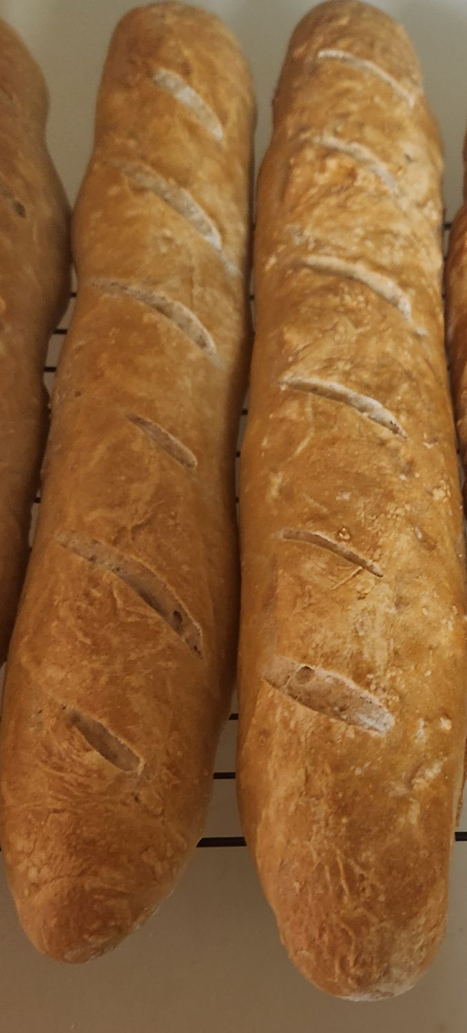 Crunchy Crust Baguettes