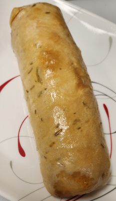 Rosemary Bread Pepperoni and Mozzarella Roll