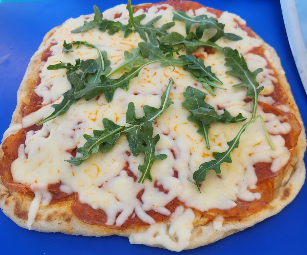 Pepperoni Cheese w/ Arugula Flatbread