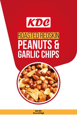 kdc redskin peanuts and garlic chips