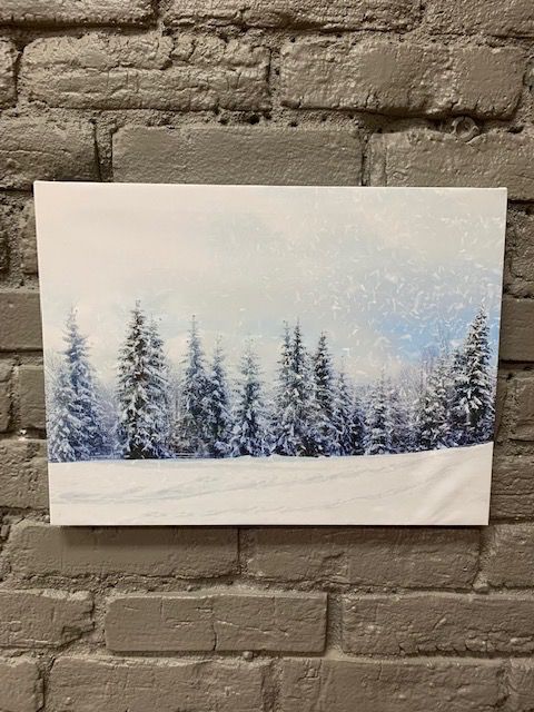 LED Christmas Tree Print