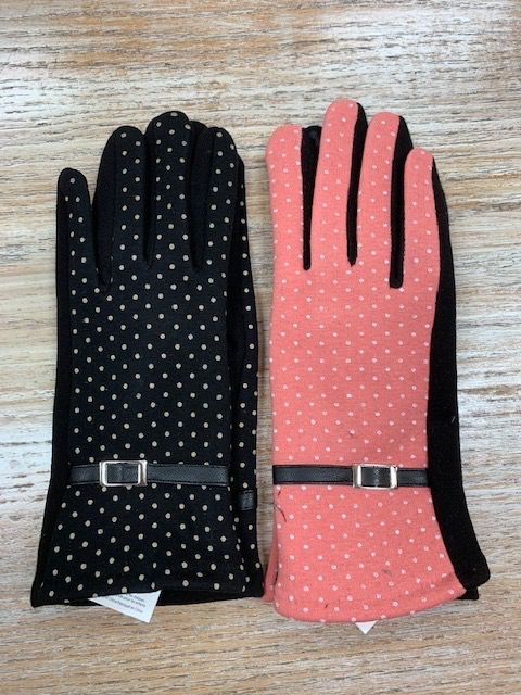 Polka Dot Texting Gloves