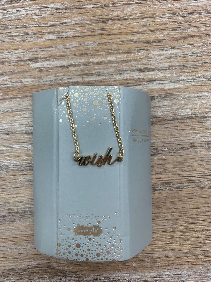 Sentiment Word Necklace