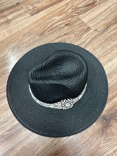 Panama Hat w/ Band 100% Paper