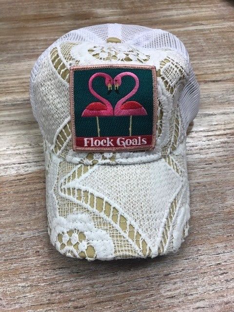 Flock Goals Crochet Hat