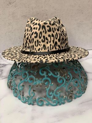 Taylor Leopard Fedora