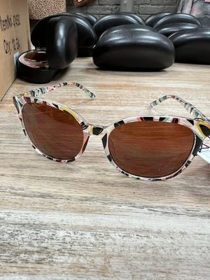 Printed Sunglasses w/ Case