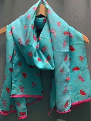 Watermelon Print Scarf