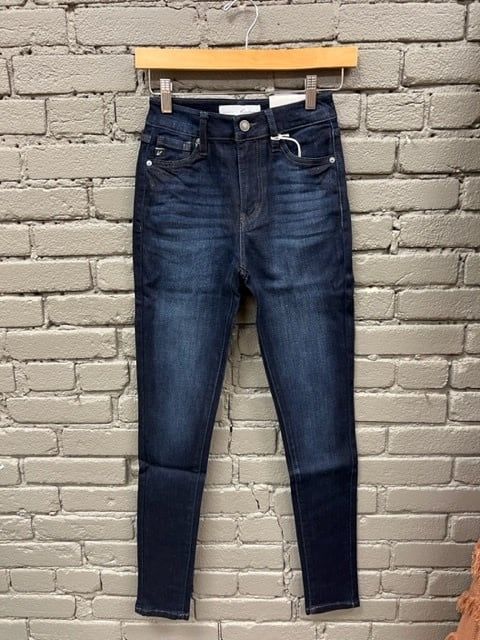 Effie Dark High Rise Curvy Skinny Jeans