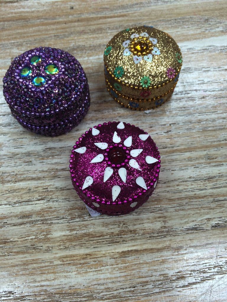 Sparkly Trinket Box