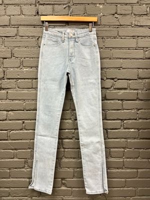 Yorker Light Blue Slit Jeans