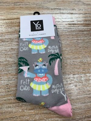 Women’s Crew Socks, FeltCute