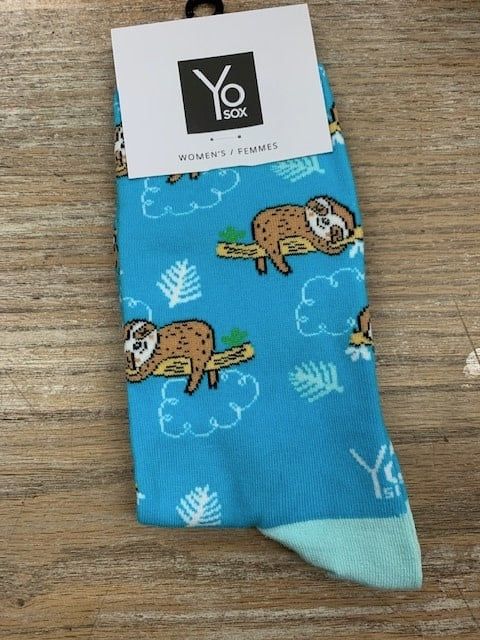 Women&#39;s Crew Socks-SleepySloth