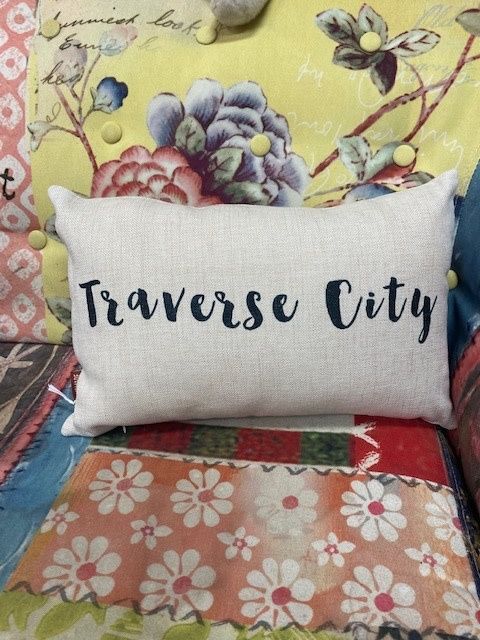 Traverse City pillow