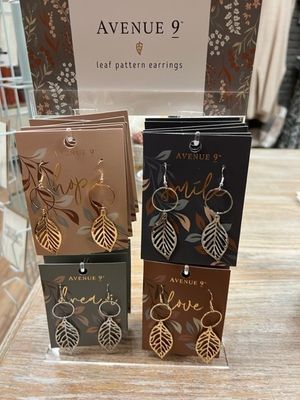 Leaf Pattern Earrings