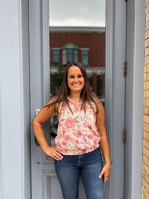 Piper Floral Wrap Tank