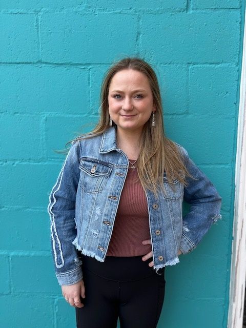 Sawyer Distressed Denim Jacket 