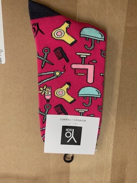 Women’s Crew Socks- HairDresser