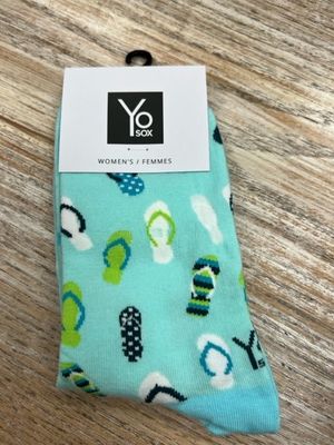 Women’s Crew Socks, FlipFlops