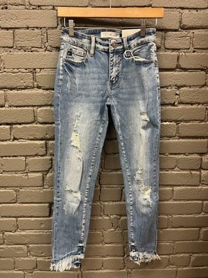 Nala Mid Rise Ankle Skinny Jeans 