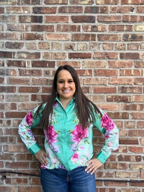 Birdie Floral Button HiLo Shirt