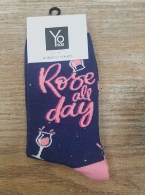 Women&#39;s Crew Socks - Rose All Day