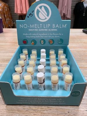 No Melt Lip Balm