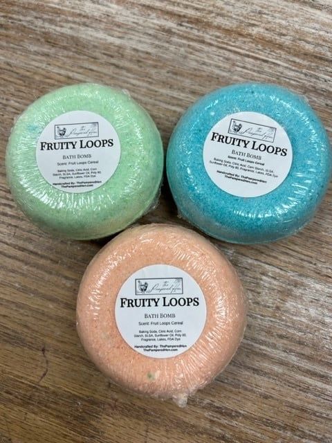 Fruity Loops Bath Bomb