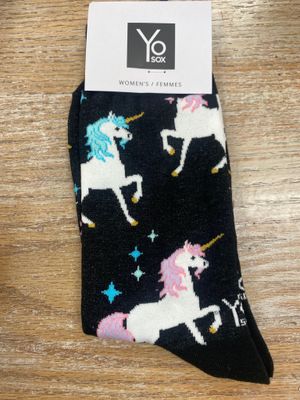 Women’s Crew Socks, UnicornMagic