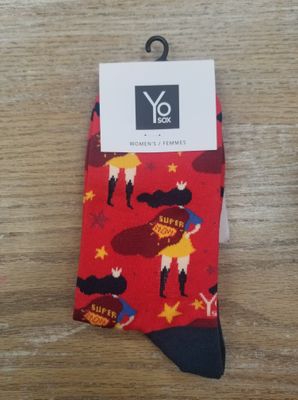 Women&#39;s Crew Socks - SuperMom