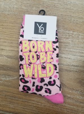 Women's Crew Socks - Born To Be