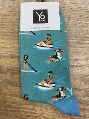 Women’s Crew Socks,SummerAtTheLake
