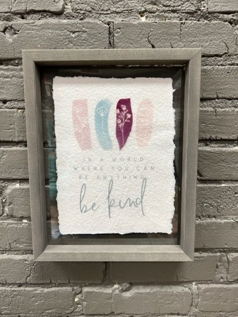 Be Kind Wooden Sign