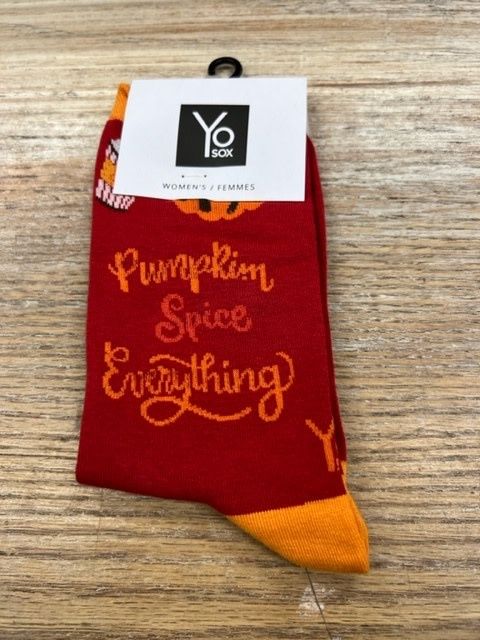 Women&#39;s Crew Sock- Pumpkin Spice